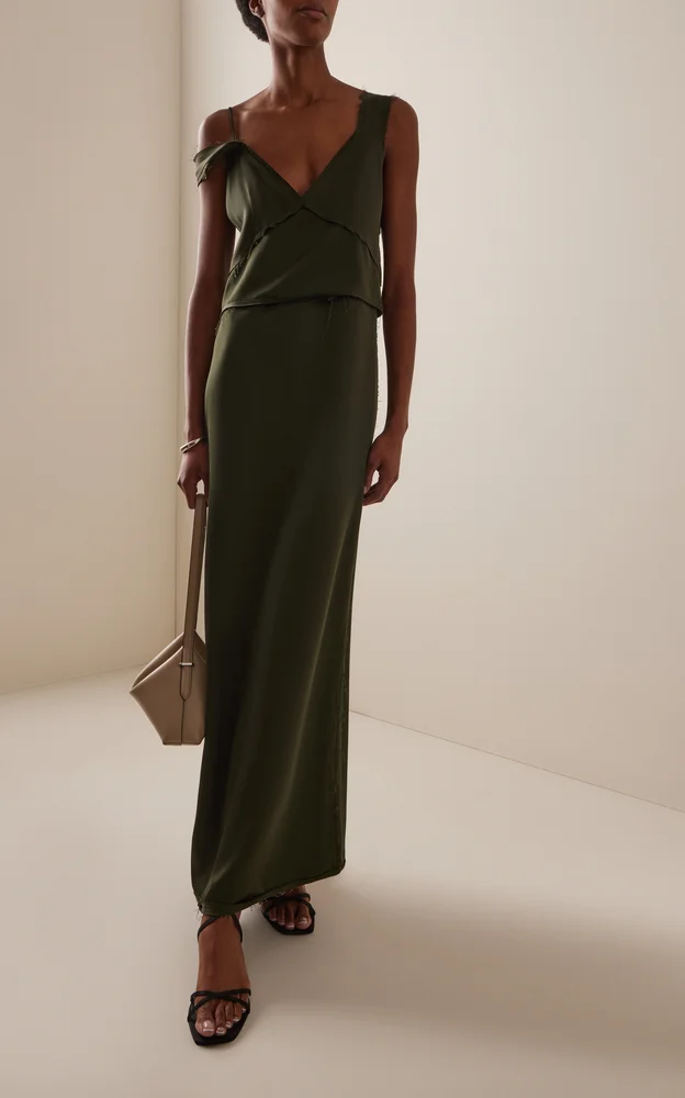 V-Neck Slip Dress