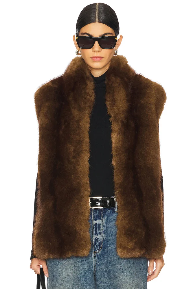 Laila Mink Vest