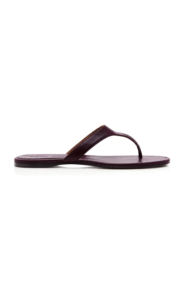 Archer Leather Thong Sandals