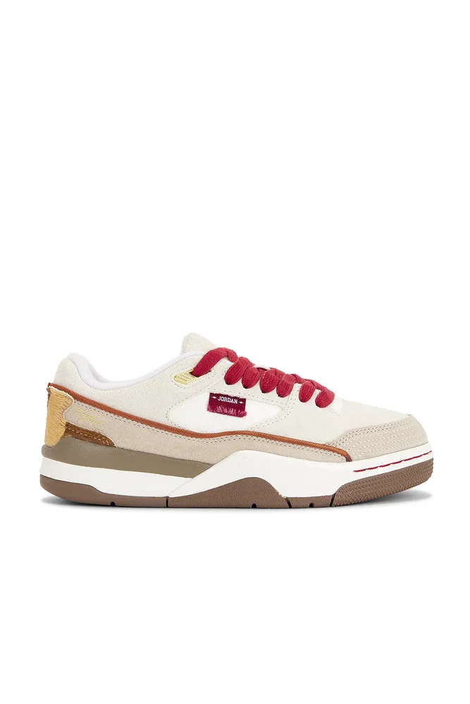 Flight Court SE Sneaker - Sail, Metallic Gold & Dusty Peach