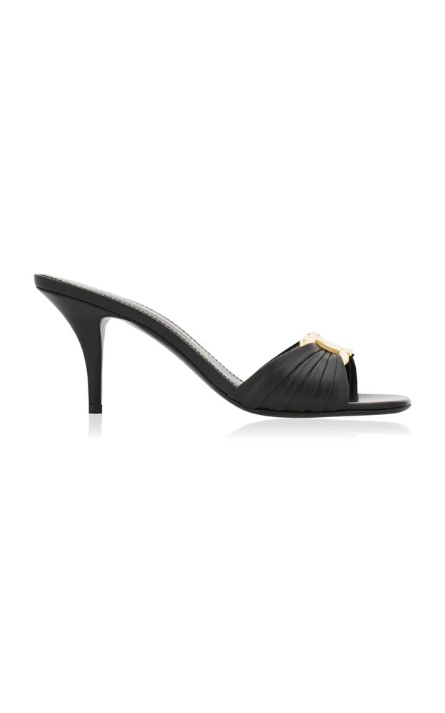 Witty Leather Mules