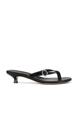 Tea Rose Thong Kitten Heel