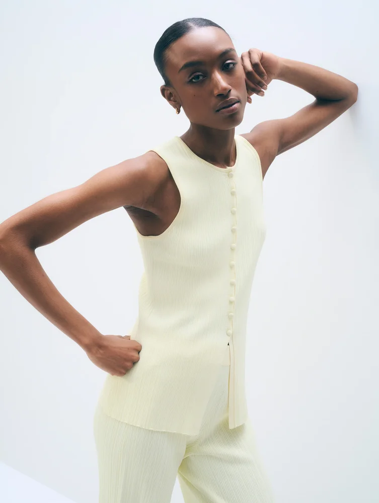 White & Warren Superfine Viscose Vest
