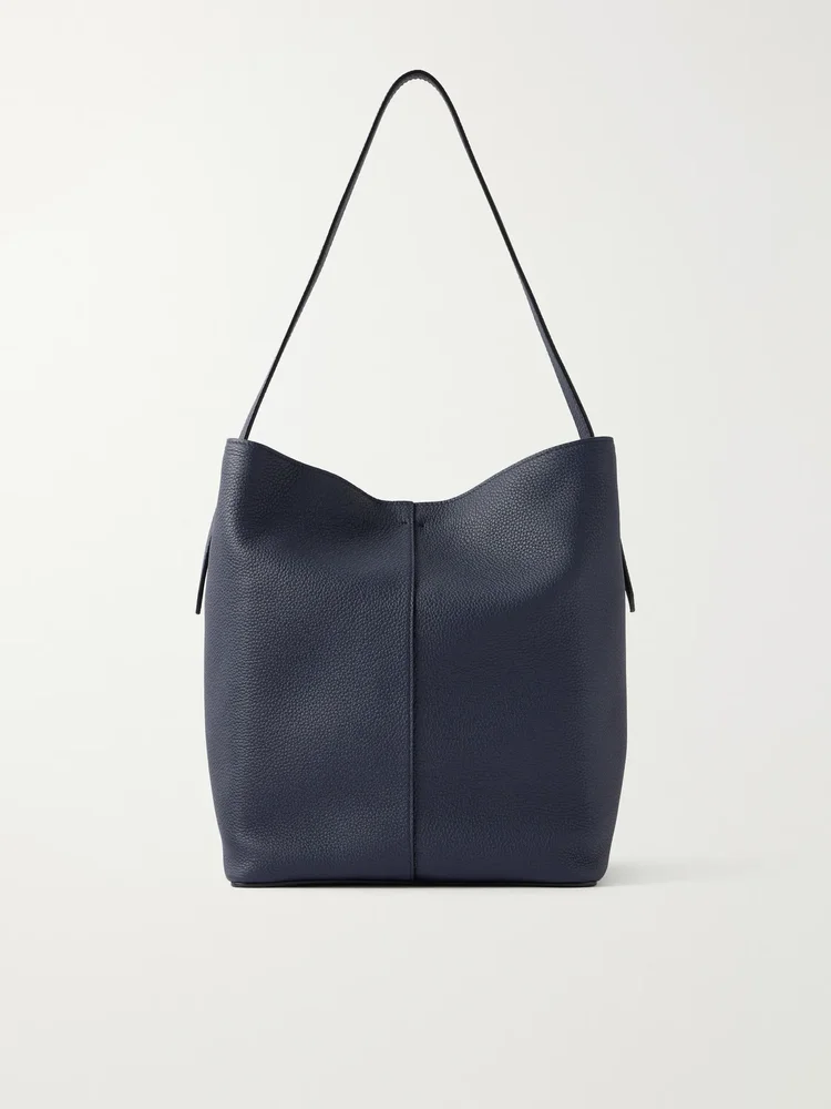 Tilt 22 Textured-Leather Shoulder Bag