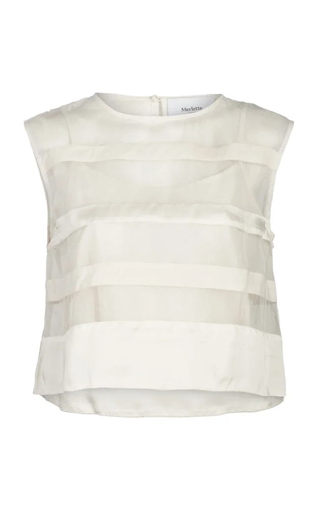 Roma Silk Organza Top
