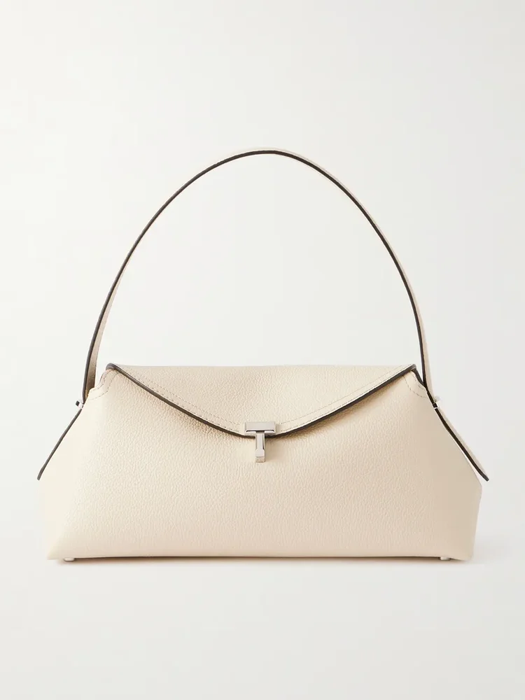 T-Lock leather shoulder bag