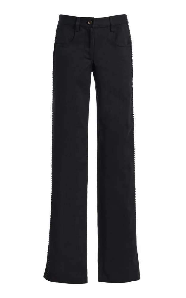 Stulla Rigid Mid-Rise Straight-Leg Jeans