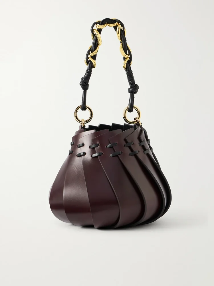 Burundi leather mini bag