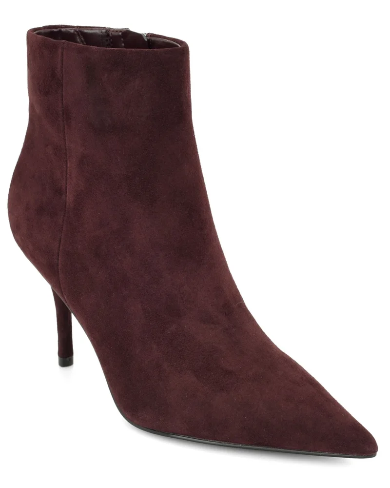 Myrah Suede Pointed Toe Dress Booties