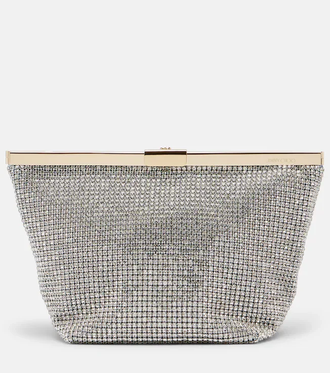 Ganache embellished clutch