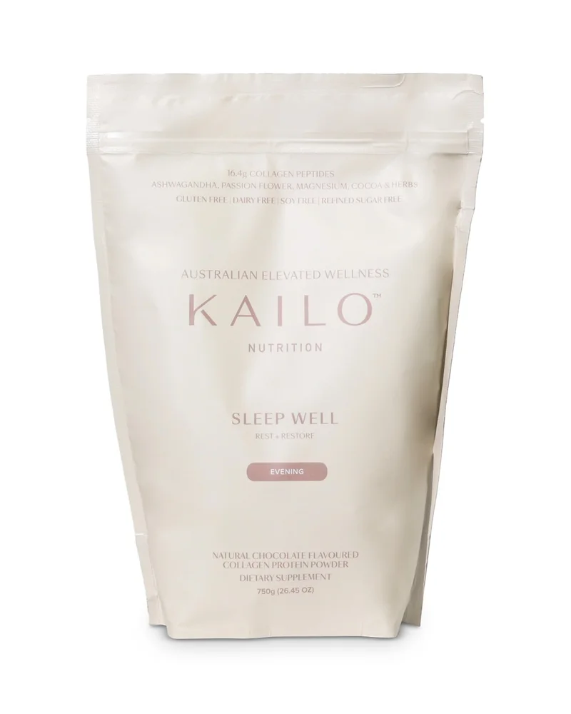 Sleep Well Chocolate Flavoured Collagen Protein Powder 26.45 oz.