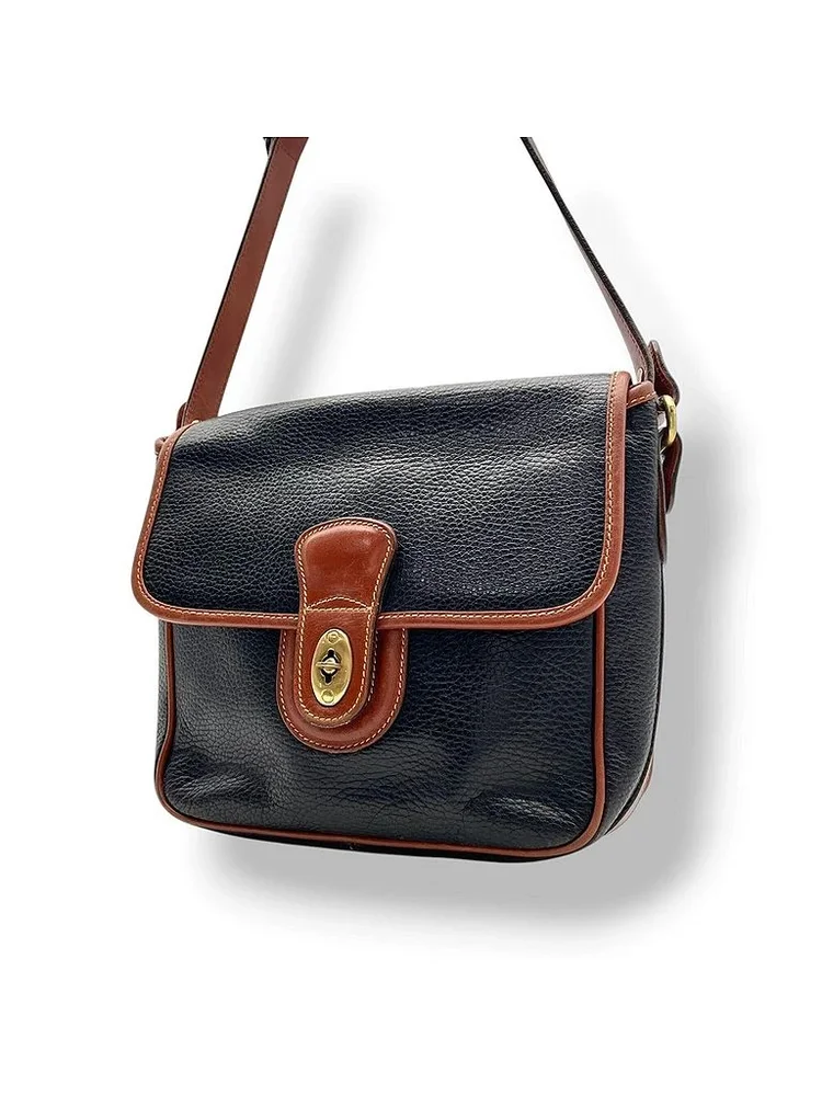 Pre-Owned Vintage Sheridan Collection Crossbody Bag, Black