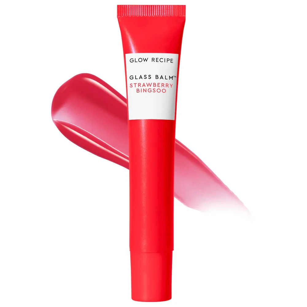 Glass Balm Lip Treatment Strawberry Bingsoo