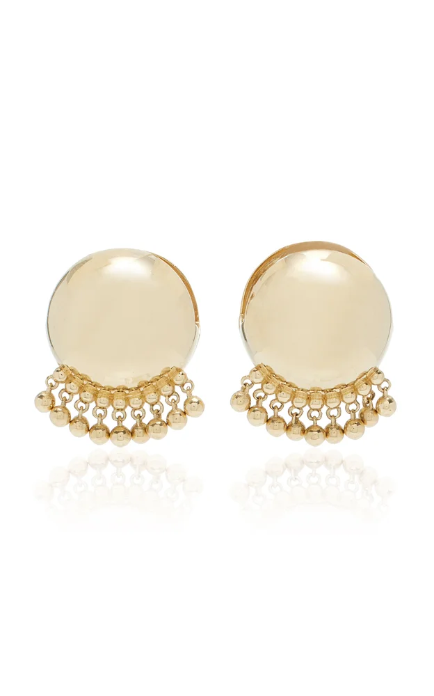 Gypsy 14K Yellow Gold Earrings
