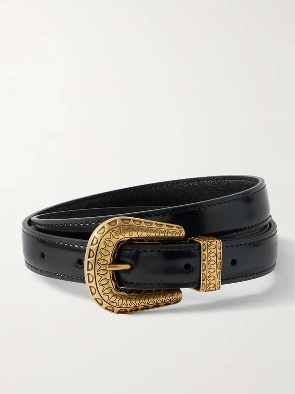 Valentino VALENTINO GARAVANI VLogo leather belt
