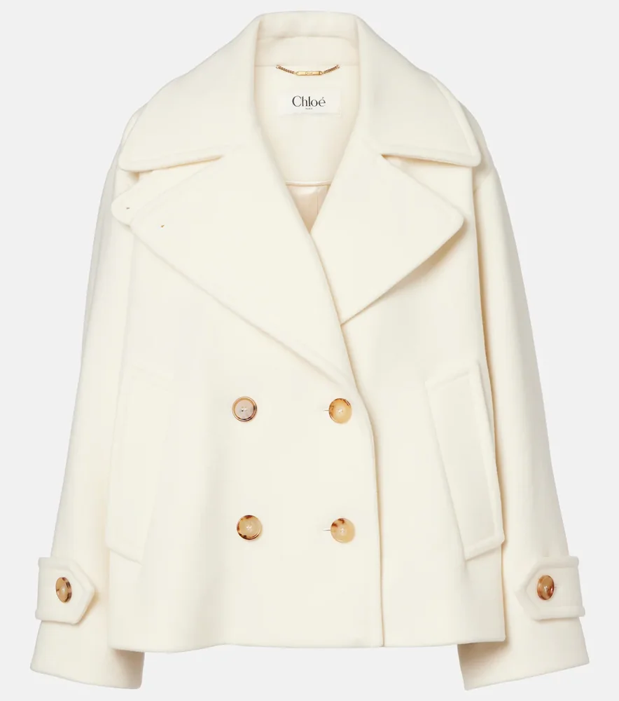 Chloé Oversized wool-blend coat