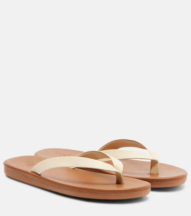Saionara leather thong sandals