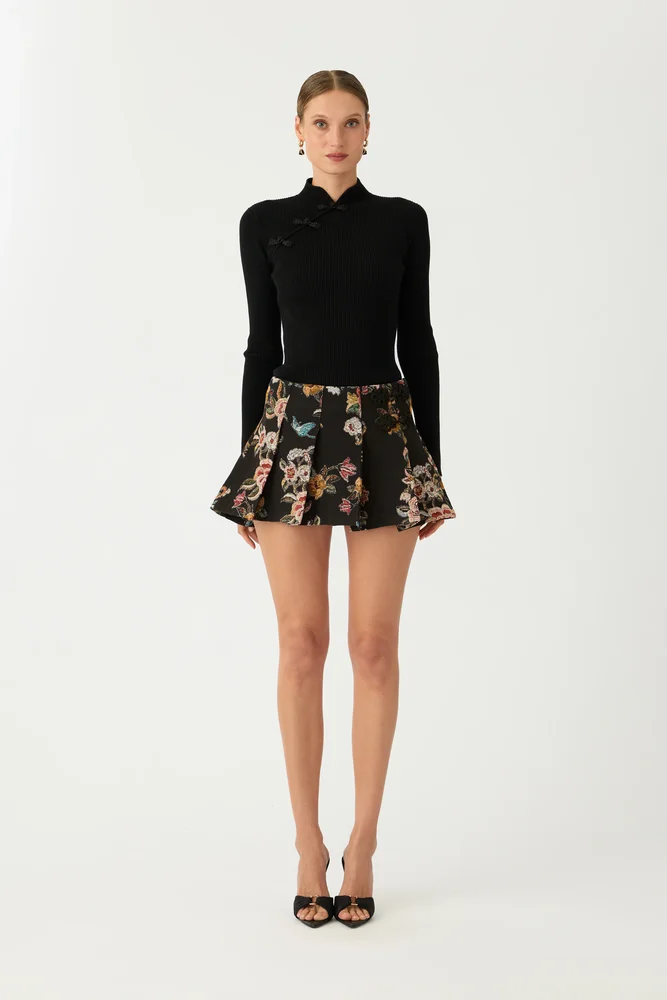 Miles Brocade Skirt