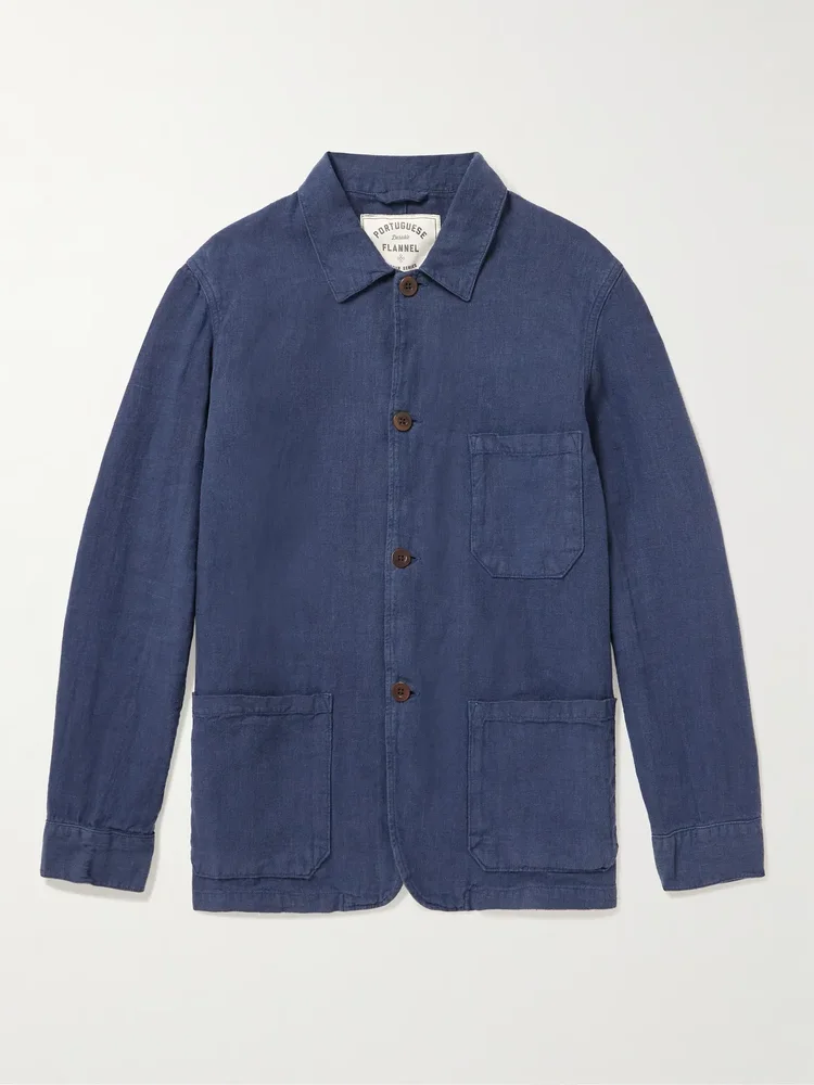 Labura Slim-Fit Linen Jacket