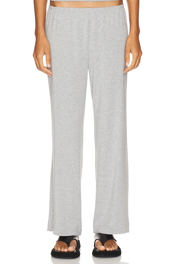 Baby Rib Scallop Pant