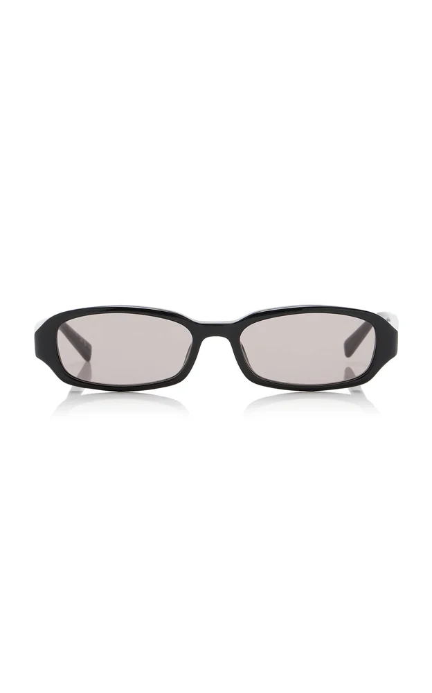 Erin Oval-Frame Acetate Sunglasses