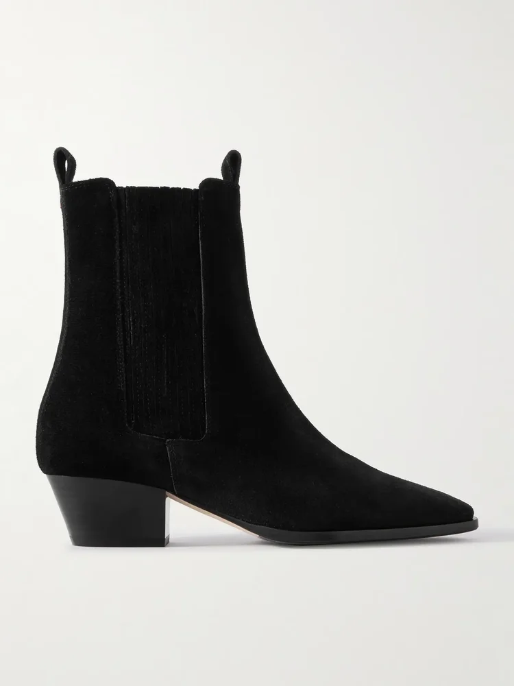 agata suede ankle boots