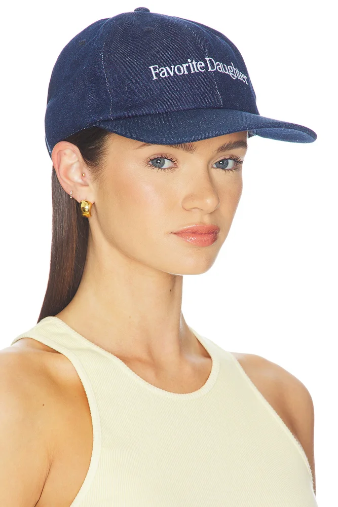 The Washed Denim Baseball Cap