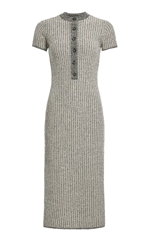 Artie Cotton-Blend Midi Dress