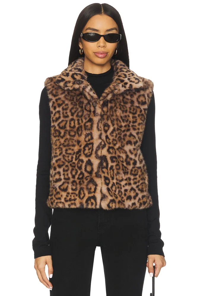 Printed Rabbit Vest