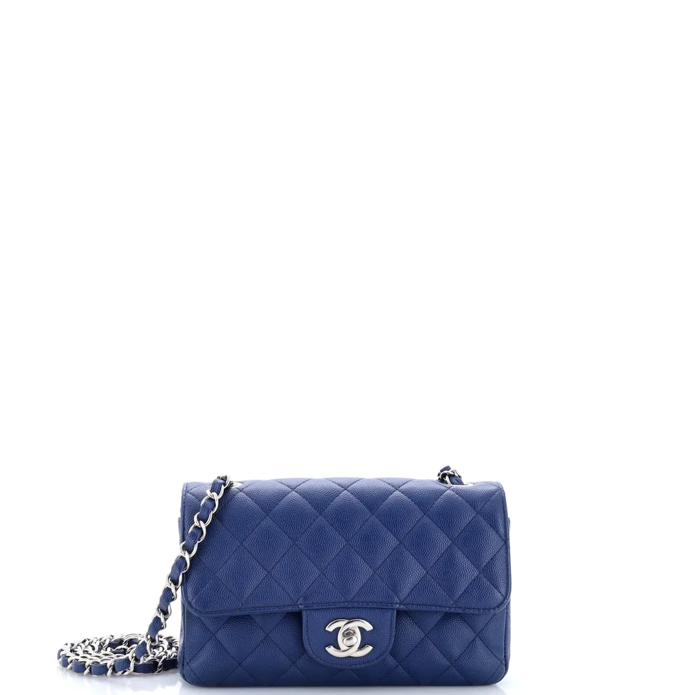 Pre-Owned Chanel Rectangular Mini Classic Flap Bag 20cm