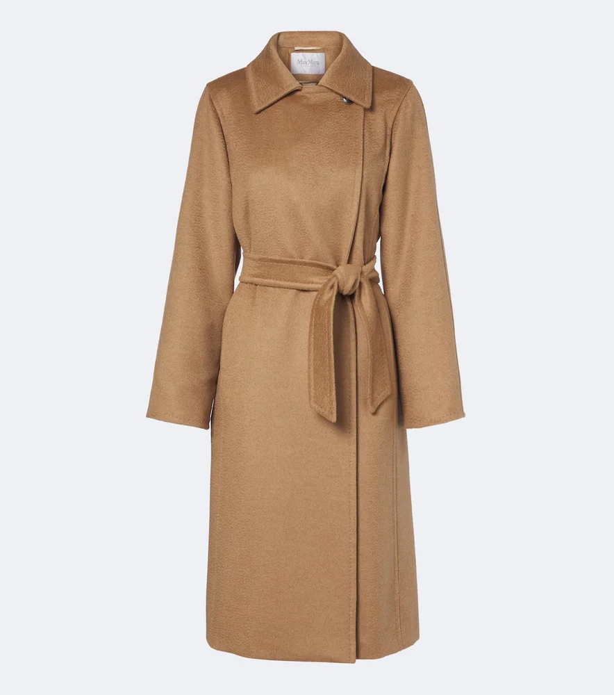 Manuela Icon camel hair coat