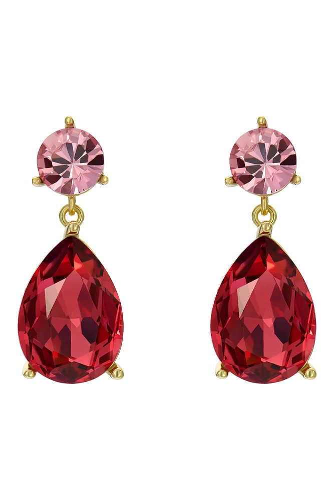 Teaire Crystal Drop Earrings