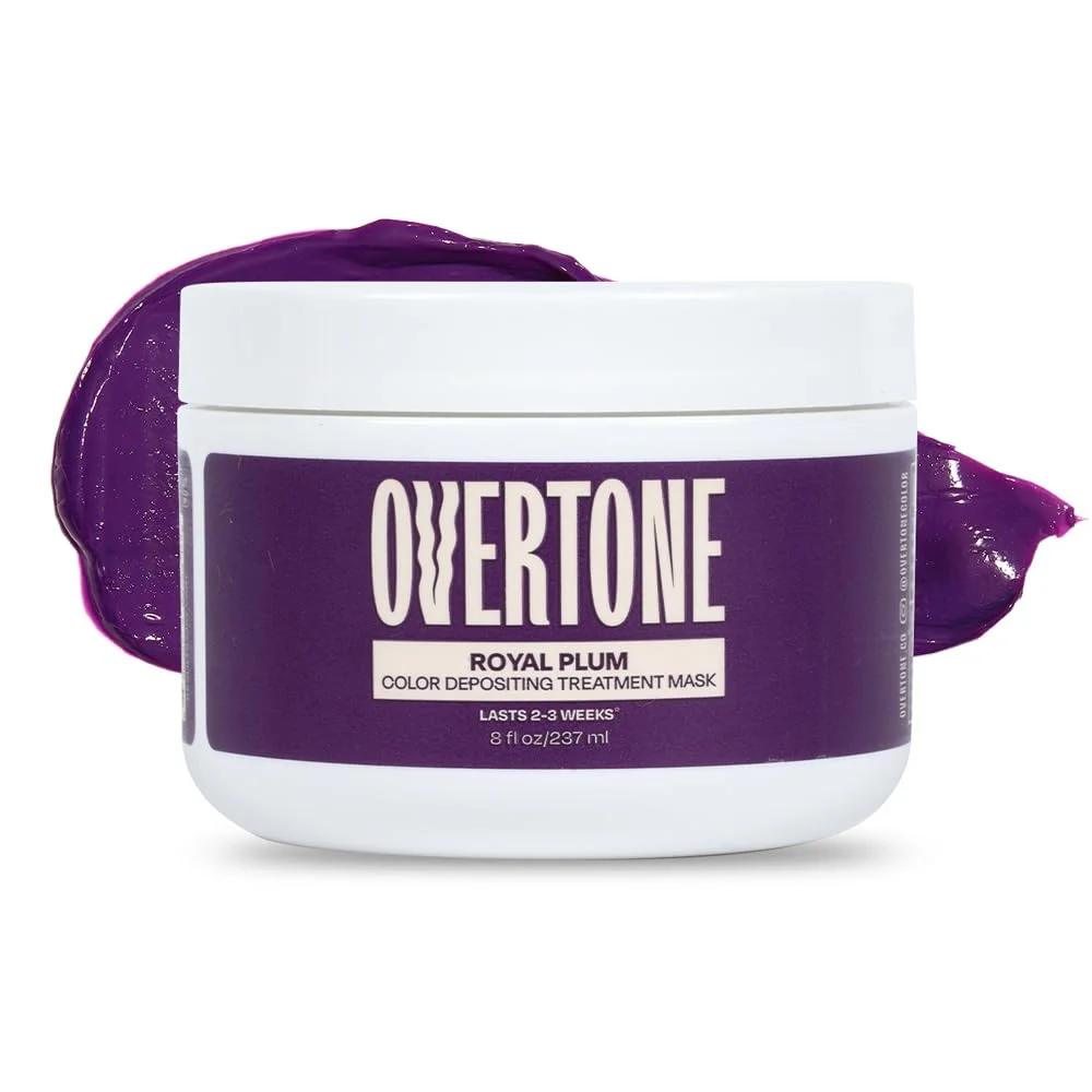 Color Depositing Treatment Mask in Royal Plum