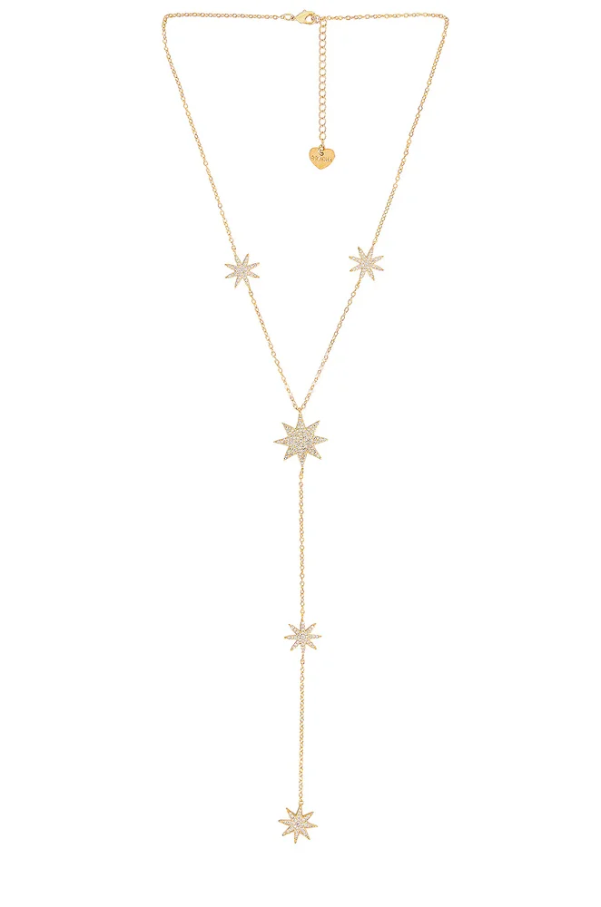 Lillian Burst Lariat Necklace