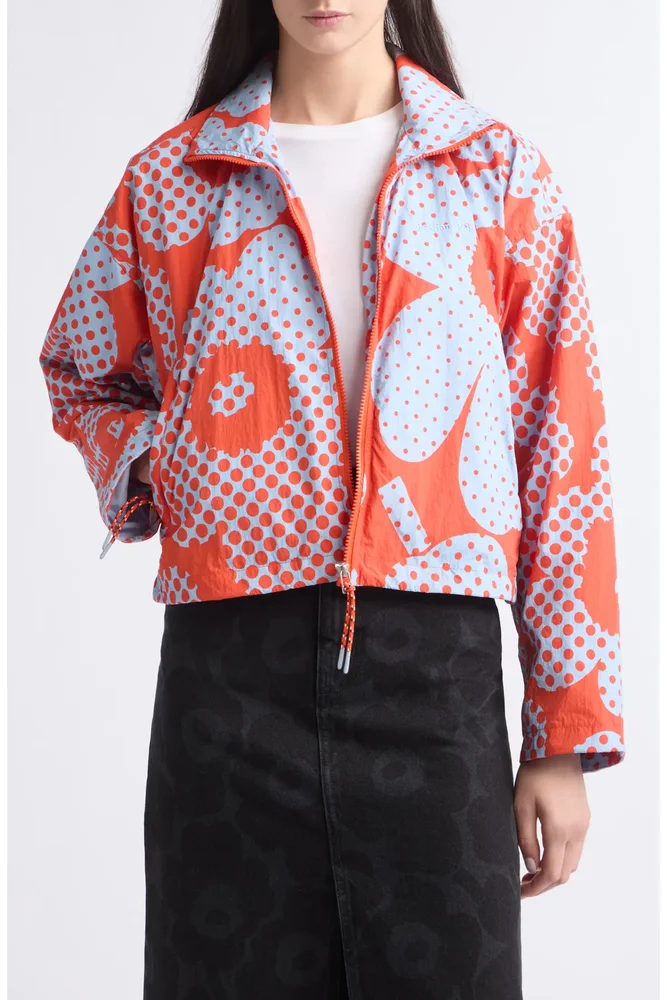 Harjoitus Unikko Kioski Funnel Neck Jacket