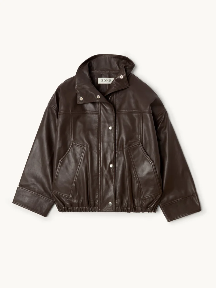Reinvented leather jacket