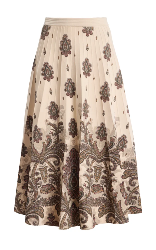 Tavira Knit Midi Skirt