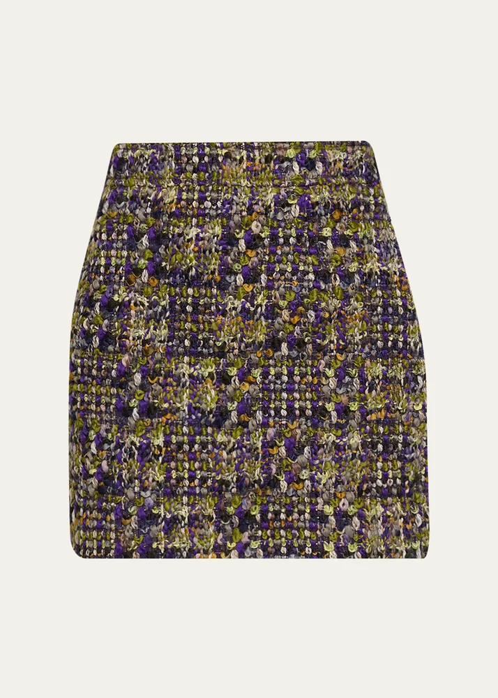 Tweed Mini Skirt