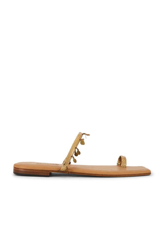 Gretta Metal Hearts Suede Loafer