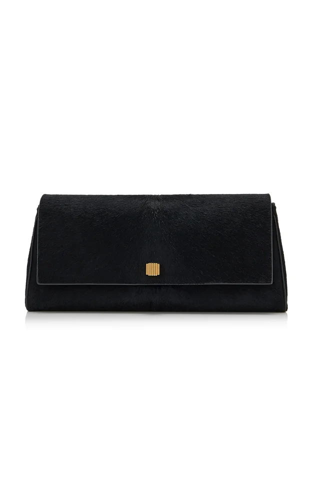 Audrey Calf Hair Clutch