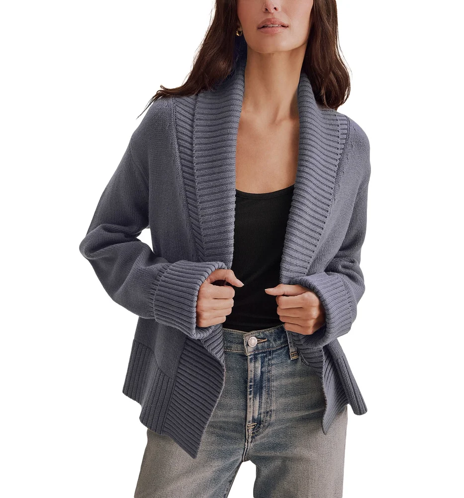 Aria Open Front Sweater Jacket