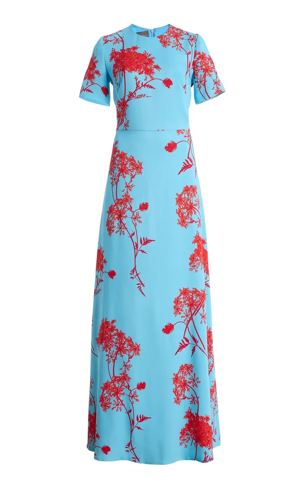 Short-Sleeve Maxi Dress