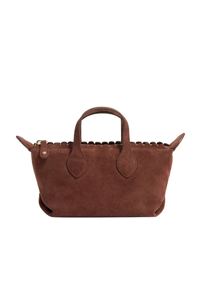 Leather Pittsford Pouchette Crossbody Bag