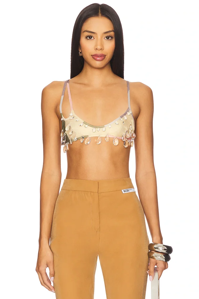 Rainbow Lame' Sita Drops Bra