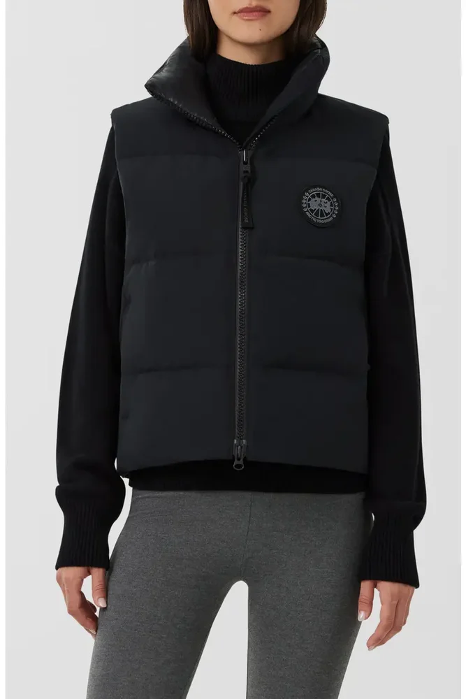 Grandview Black Label Crop 750 Fill Power Down Puffer Vest