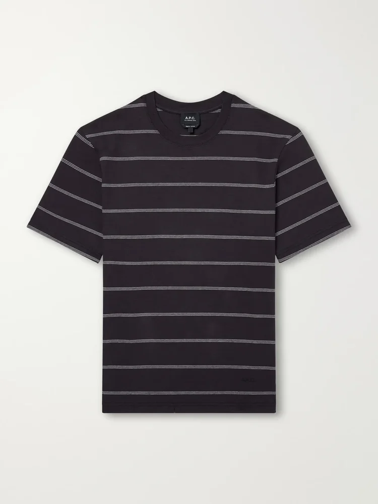 Ali Striped Cotton-Jersey T-Shirt
