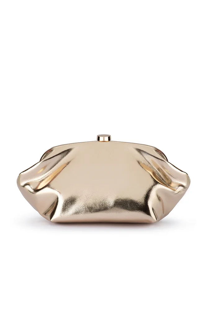 Tally Metallic Clutch