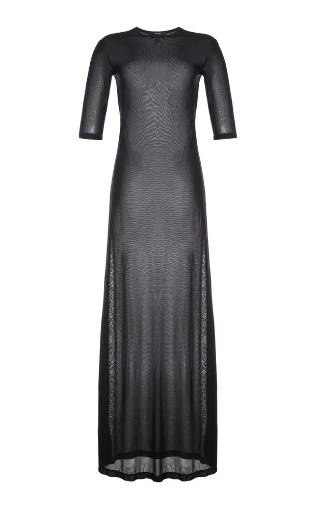 Ramya Semi-Sheer Lyocell Maxi Dress