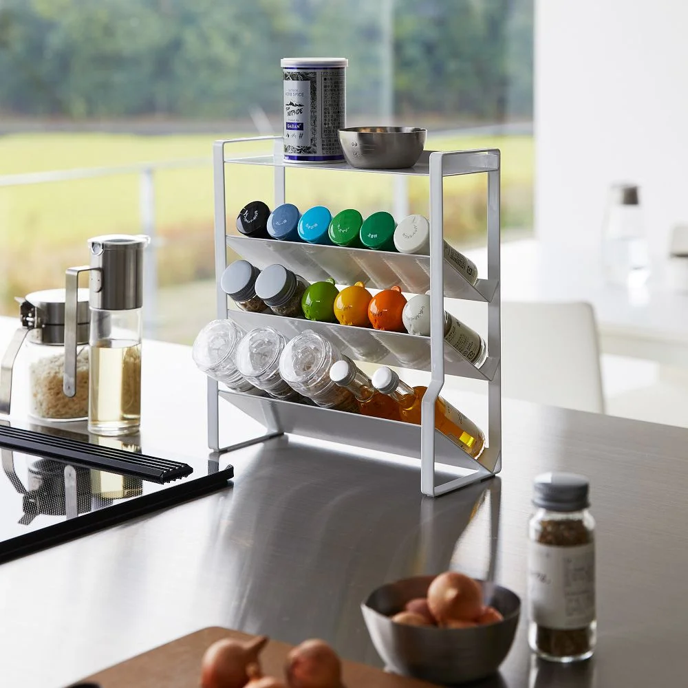Four-Tier Slim Spice Rack