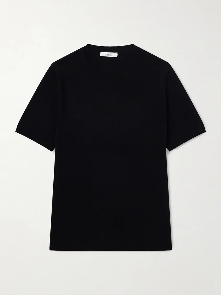 Knitted Cashmere T-Shirt